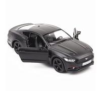 Per: Ford Mustang 1:36 Pressofuso In Lega Nero Opaco Pullback Modello Di Auto Giocattolo Auto Retrò