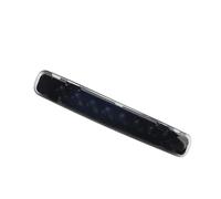 per Ford Mustang 2005 2006 2007 2008 2009 Terza Luce Posteriore Freno per Auto con Lente Rossa/fumé, alloggiamento Cromato, ricambi Auto (Lente Rossa)