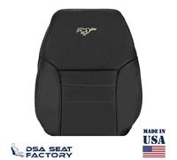 Per Ford Mustang GT 1994-1998 Coprisedile superiore conducente (SN95)-PELLE NERO