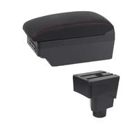 Per Ford Per Ecosport 2013 2014 2015 2016 2017 Scatola Portaoggetti Per Bracciolo Auto Scatola Bracciolo(E1 Red Line)