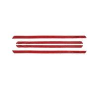 Per Ford Per Explorer 2013-2019 Accessori Per Auto Interni Auto Pannello Interno Porta Striscia Di Rivestimento Decorazione Adesivo Decalcomania Accessori Interni Auto(Rosso)