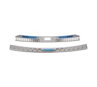 Per Ford Per Explorer 2020 2021 Bagagliaio Un'auto Davanzale Piatto Scuff Paraurti Posteriore Protezione Overlay Copertura Guardia Paraurti Posteriore(1set Silver)