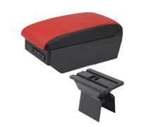 Per Ford Per Fiesta Mk5 Per Fusion 2002-2012 Bracciolo Box Bracciolo Box Auto Bracciolo Centrale Scatola Portaoggetti Con USB Bracciolo Portaoggetti(C5 black border 7USB)