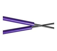 Per Ford Per Fiesta ST MK8 2017-2023 Cofano Anteriore Ammortizzatori A Gas Bielle Cilindri Di Supporto Di Sollevamento Ammortizzatore(Purple carbon fiber)
