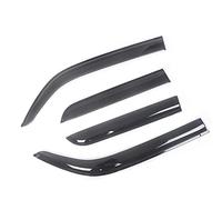 Per Ford Per Flex 2009-2016 Nero Auto Finestrini Laterali Deflettori Del Visiere Fumo Scuro Ventvisor Parapioggia Porta Visiera Vent Shades Deflettori D'aria Antiturbo Auto