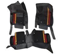 Per Ford Per Focus 10-17 C346 MK3 NO Scatola Portaoggetti In Plastica Esterna Sedile Posteriore Tappetino Per Auto A Copertura Totale A Doppio Strato Set cuscinetti per i piedi