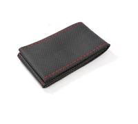 Per Ford Per Focus 2 3 Per Nissan Per Benz Per Smart Per Kia Coprivolante Cucito A Mano Coprivolanti Guscio(BLACK and RED)