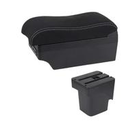 Per Ford Per Focus 2 MK2 2005-2010 2011 Scatola Bracciolo Auto Bracciolo Centrale Scatola Di Immagazzinaggio Della Console(E2 White Line)