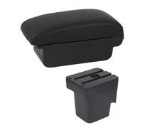 Per Ford Per Focus 2 MK2 2005-2010 2011 Scatola Bracciolo Auto Bracciolo Centrale Scatola Di Immagazzinaggio Della Console(C1 Black Line)