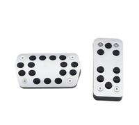 Per Ford Per Focus 2 MK2 Per Focus 3 MK3 Per Kuga Per Escape ST Sport 2009-2017 Copripedale Freno Frizione Carburante Copripedali per auto(Black ST AT)