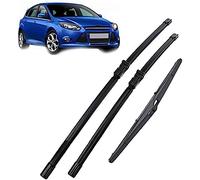 ,per,Ford,per Focus 3 2011 2012 2013 2014 2015 2016 2017 Set tergicristallo Anteriore Posteriore 28 "28" 12 "tergicristalli