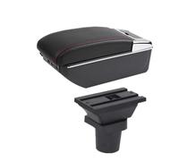 Per Ford Per Focus Mk1 Scatola Bracciolo Per Auto Portaoggetti Centrale Interni Accessori Per Retrofit Dedicati Auto Console Centrale(C red line 7USB)