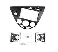 Per Ford Per Focus Per Fiesta 1998-2006 Guida A Sinistra Kit Di Montaggio Per Cruscotto Stereo 2 DIN Radio Cornice DVD CD Lunetta Refitting Installazione Accessori Auto(LHD black,178x102mm)