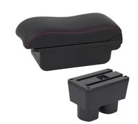 Per Ford Per Ka Per Plus Scatola Bracciolo Per Auto Parti Di Retrofit Scatola Portaoggetti Interna Accessori WEFOLCC(B1 red line 3USB)