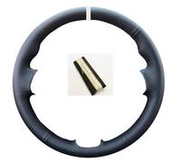 Per Ford per Maverick per Transit per Kuga III Coprivolante per auto in microfibra e pelle Coprivolante(BIANCO)