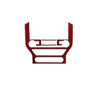 Per Ford Per Mustang 2015-2021 Cruscotto Radio Pannello Di Navigazione Decorazione Cornice Adesivi Per Auto In Fibra Di Carbonio Rossa Accessori Interni Interni Accessori