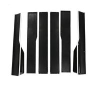 Per Ford Per Mustang Per Focus RS ST Per Fiesta Per Mondeo Estensioni Per Minigonne Laterali 2,2 M Splitter Per Spoiler Universali Minigonne Laterali Gonna Laterale Estension(WHITE)