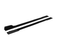 Per Ford Per Mustang Per Focus RS ST Per Fiesta Per Mondeo Universale 2m Auto Gonna Laterale Splitter Alettone Paraurti Spoiler Labbro Gonna Laterale Estension(WHITE)