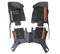 Per Ford Per Ranger T6 2011-presente Il Foro Cintura Sicurezza Si Trova Sulla Piastra Inferiore Tappetino Auto A Copertura Totale A Doppio Strato Set cuscinetti per i piedi