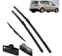 Per Ford Per S-max 2006 2007 2008 Tergicristallo LHD Anteriore Posteriore Tergicristallo Set di spazzole Parabrezza Parabrezza Anteriore Lunotto posteriore 30 "+ 26" + 14 "Tergicristalli