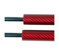 Per Ford Per S-Max Mk1 2006-2014 Per MPV Tronco Boot Ascensore Aste Supporto Ammortizzatore Cilindri Pistoni Prop Puntoni Portellone Posteriore Ammortizzatori Cofano Posteriore(Red Carbon Fiber)