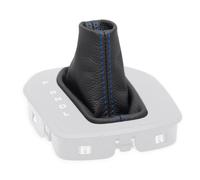 PER FORD PUMA automatico 2019-2023 CUFFIA LEVA CAMBIO VERA PELLE CUCITURE BLU