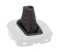 PER FORD PUMA automatico 2019-2023 CUFFIA LEVA CAMBIO VERA PELLE CUCITURE ROSSE