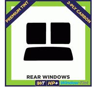 Per Ford Ranger 4-door Pick Up 01-06 Carbonio Pre Taglio Pellicola Finestrini 5%