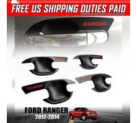 Per Ford Ranger Pickup 2012-2014 Set coperchio maniglia porta ciotola logo...