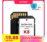 Per Ford Sync2 Multimedia Navigazione Focus Mondeo Auto K8 Mappe GPS AU NZ mappa 2022 Sat Nav Scheda SD 8GB Accessori FM5T-19H449-KA