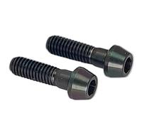 Per Formula The One, T1, R1, R1R, RO dal modello 2014: 2 viti in titanio del morsetto freno (NERO)