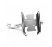 Per Forza 125 250 300 350 750 Moto Supporto Del Telefono Mobile Navigatore Specchietto Retrovisore Staffa Del Manubrio Accessori(Mirror type Silver)