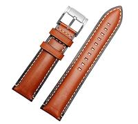 per fossili BQ2363/2453 ME3099 3052 3054 FS5380/5453 FS4735 FS4812 Cingcio di mucca Cinta d'oro venata Vintage Voline in pelle 20 22mm (colore: oro rosa blu, dimensioni: 24mm)