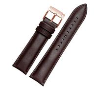 per fossili BQ2363/2453 ME3099 3052 3054 FS5380/5453 FS4735 FS4812 Cingcio di mucca Cinta d'oro venata Vintage Voline in pelle 20 22mm (colore: oro rosa blu, dimensioni: 24mm)