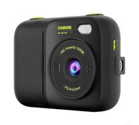 per fotocamera per istantanea con 3 Rotoli per carta Inclusi | Schermo IPS HD 2.4 pollici, visione per chiara, pulsanti grandi, ideale per mani piccole, uso facile(Blue)