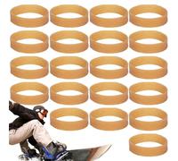 per freni da sci, in , 1,1 x 4,5 cm, 20 cinghie elastiche per sci e snowboard, kit di messa a punto Śki, per sport invernali all'aria aperta, per una maggiore sicurezza