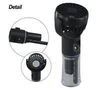 Per Friendly Ventilatore Portatile Ricaricabile con Nebulizzatore Acqua e 4 Velo [EEK: A]