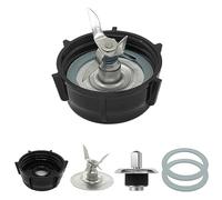 per frullatore Oster parti di ricambio frullatore lama frantoio con tappo base vaso, perno di accoppiamento perno e 2 guarnizioni ad anello di tenuta in gomma, compatibile con Aspas Para Licuadora