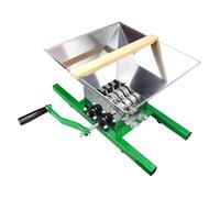 per frutta in acciaio inossidabile | spremiagrumi con imbuto extra large da 7 litri - spremiagrumi manuale per sidro | per uve pesche suine di agrumi e sidro