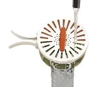 per Frutta - Scrub con inserto setaccio impilabile, cestino di scarico per frutta e verdura, materiale durevole con design pratico | Strumento versatile per fotocamera da picnic nella dispensa