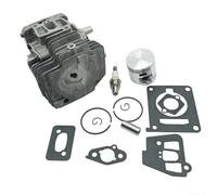 Per FS240 per FS240C per FS240R per FS240RC FS360C FS361C Kit pistone cilindro di ricambio per motori decespugliatore, include cilindro, kit pistone e 4 guarnizioni per un montaggio senza cuciture