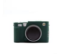 Per FujiFilm XE5 custodia in silicone morbido con texture raffinata aiuta a tenere saldamente e preservare il dispositivo (verde)