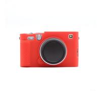 Per FujiFilm XE5 custodia in silicone morbido con texture raffinata aiuta a tenere saldamente e preservare il dispositivo (rosso)