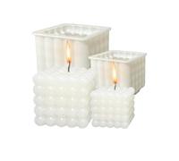 per fusione di - forme di silicone creativo, set riutilizzabile a due pezzi, forme di resina di sapone per fai -da -te, perfette per le forniture di decorazioni per la casa, kit d