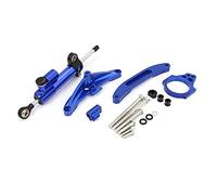 Per FZ1 Per F&azer 2006-2015 Set Staffa Ammortizzatore Sterzo Moto Stabilizzatore Ammortizzatori Lineari Supporto Di Montaggio Dello Sterzo(Blue B)