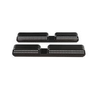 Per G30 G31 Serie 5 2018-2022 2023 Copertura Protettiva Bocchetta Dell'aria Condizionata Sedili Posteriori Dell'auto Copertura Antipolvere CFCKHPTHAZ(Black 2PCS 1)