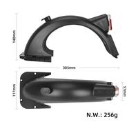 Per G30 MAX Per G30D Kit Paraspruzzi Posteriore con Fanale Posteriore e Striscia