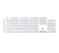 Per G915 Set completo di 109 Tastiere da sostituire per Logitech G915/G913/G815/G813 Tastiera meccanica da gioco TKL RGB Set completo di tastiere (BIANCO)