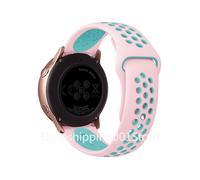 (per Galaxy Active2-Powder con verde)Cinturino in silicone per Samsung Galaxy Watch 4 Classic Strap