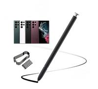 Per Galaxy S22 Ultra Stylus Pen (senza Bluetooth) Ricambio per Samsung Galaxy S22 Ultra 5G Stylus Pen Ricambio Touch Pen + Punte (Argento)